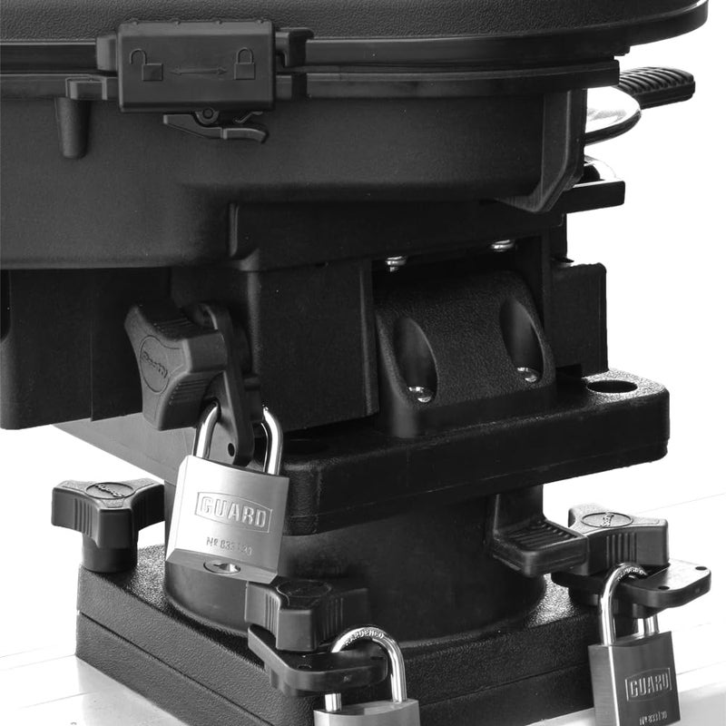 Scotty #3134 Downrigger Lock Set, 3-Pieces (Padlocks NOT Supplied),Black - Image 4